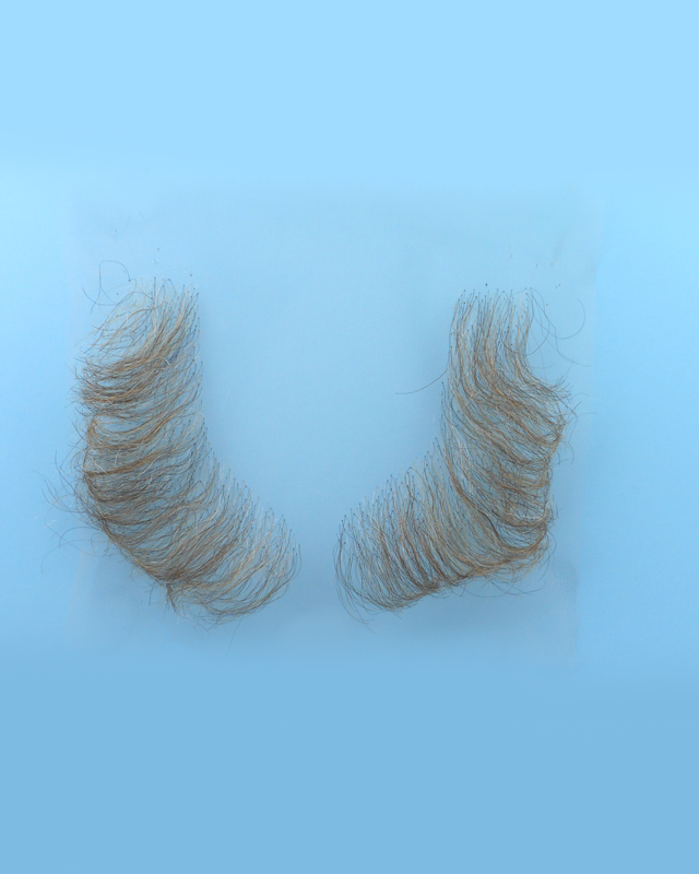 "L" Shape Sideburns