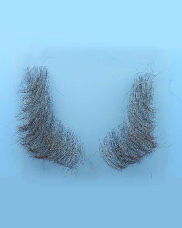 "L" Shape Sideburns