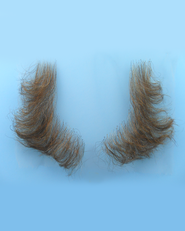 "L" Shape Sideburns