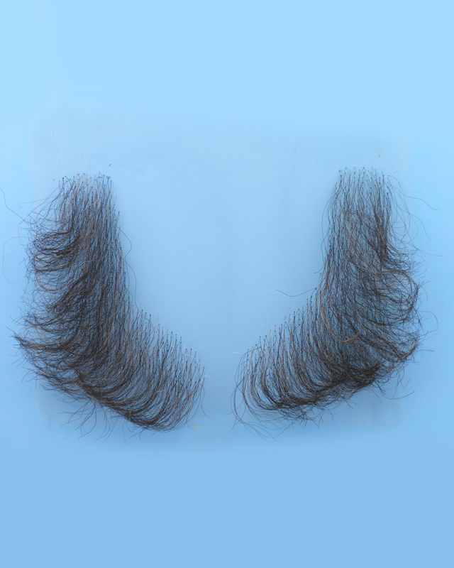 "L" Shape Sideburns