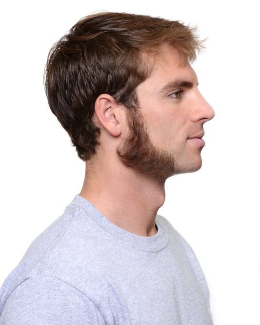 "L" Shape Sideburns