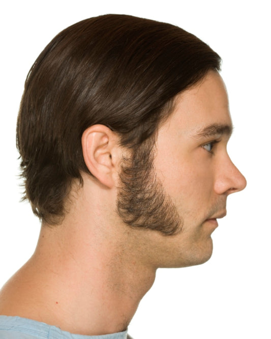 Large Triangle Sideburns