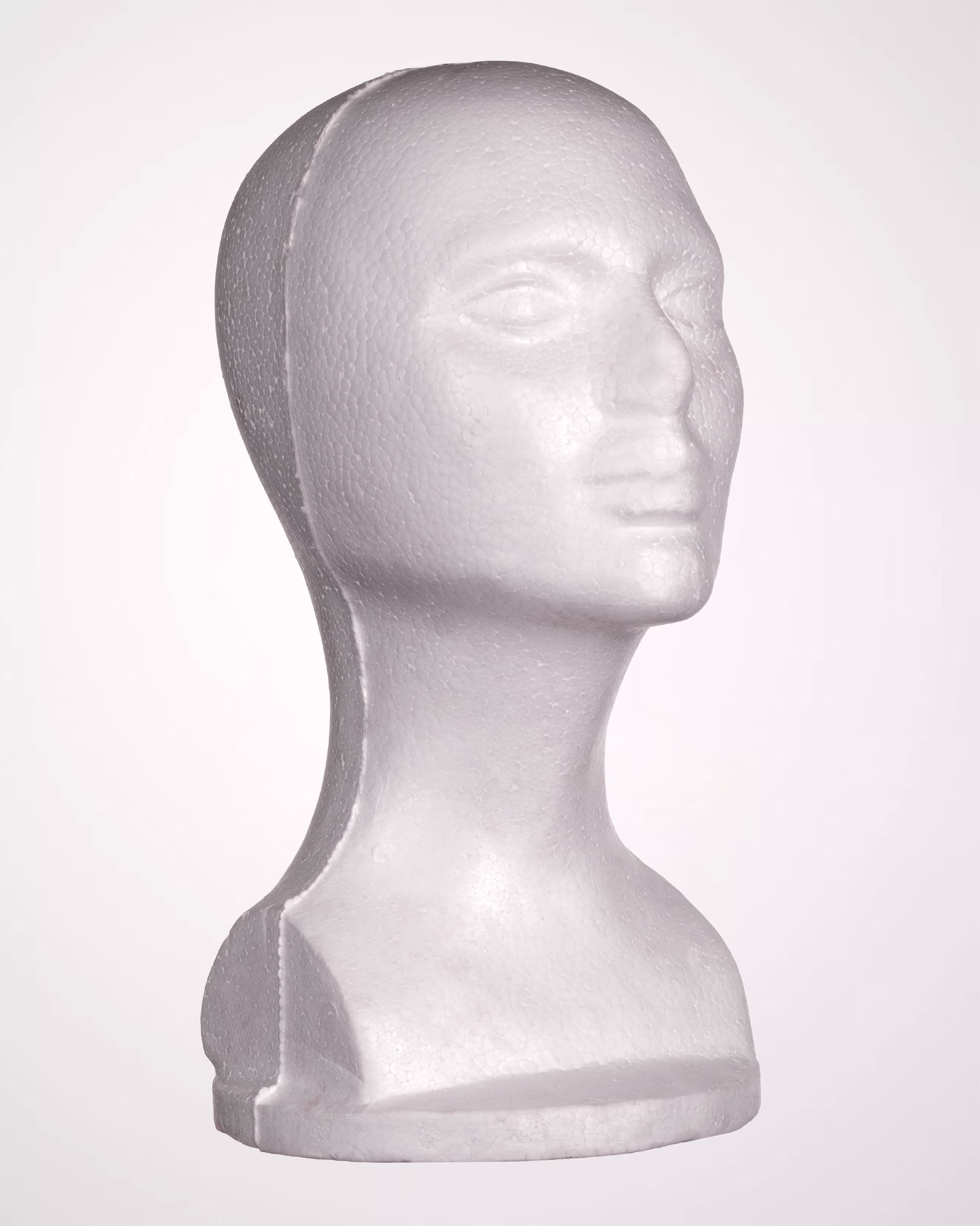 20 Height Beauty Supply Standard Female Suntan Styrofoam Mannequin Head 